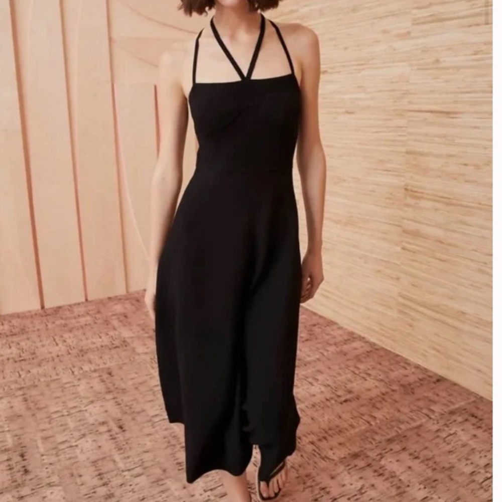 Ulla Johnson Evie Sweater Dress Halter midi small